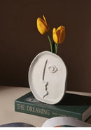 Ceramic Face Vase