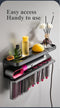 Hairdryer Holder Storage Rack