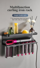 Hairdryer Holder Storage Rack