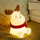 Silicone Reindeer Night Light